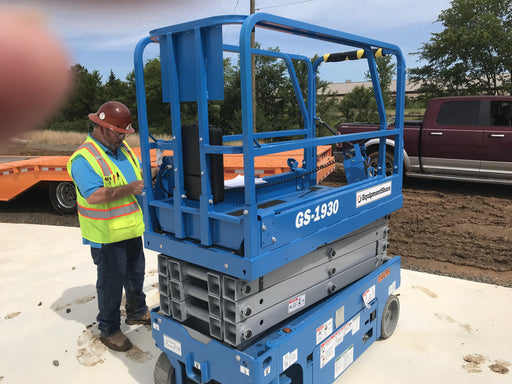 2020 Genie GS-1930 Fixed rails with chain entry gate - Pre A92.20