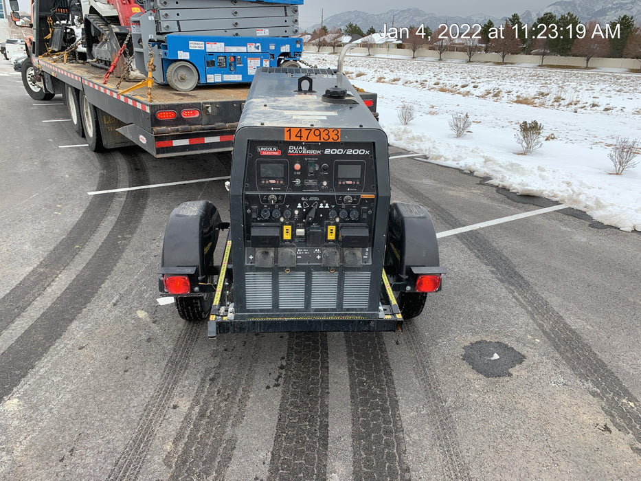 2021 Lincoln Electric Dual Maverick 200/200X Ready Pak 3 (includes trailer, cable rack, fender light kit)