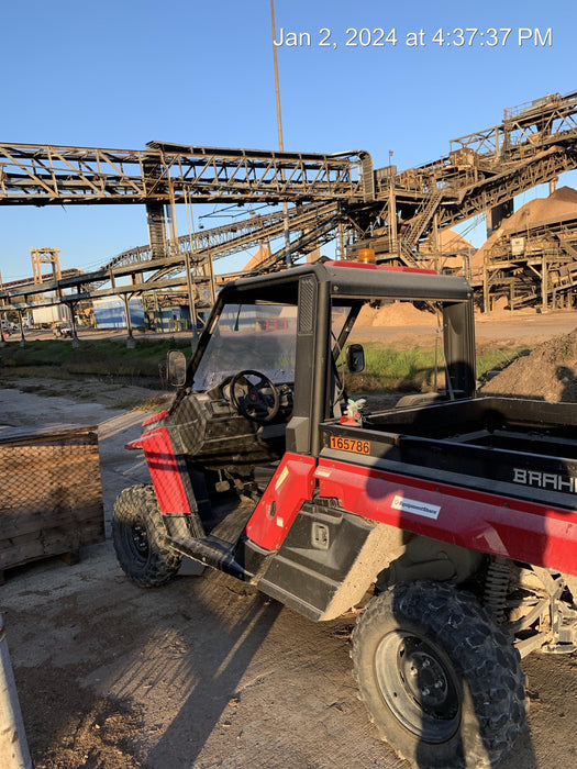 2021 Yanmar YU1000 Canopy, Steel Wheel, Poly WindShield, Beacon, Backup Alarm