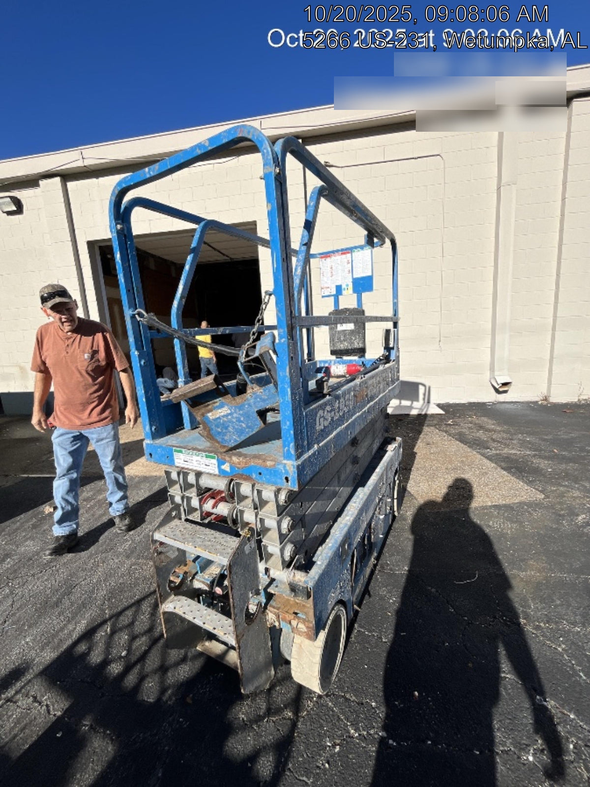 2019 Genie GS-1930 Fixed Rails with Chain Entry