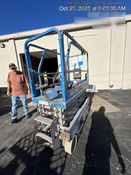 2019 Genie GS-1930 Fixed Rails with Chain Entry