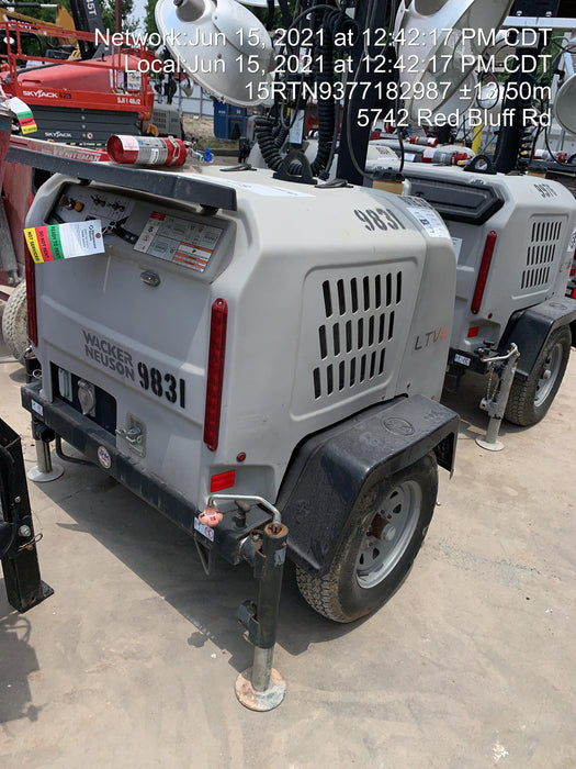 Wacker Neuson LTV6K-MH Wacker Neuson LTV6K Towable Light Tower