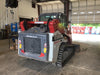 2018 Takeuchi TL12V2C Takeuchi TL12V2C Cab Skid Steer Track Loader, 80" HD dirt bucket with 9 teeth