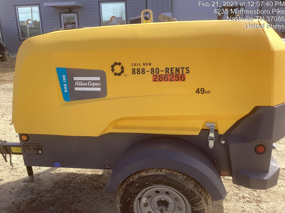 2022 ATLAS COPCO XAS188 CWK