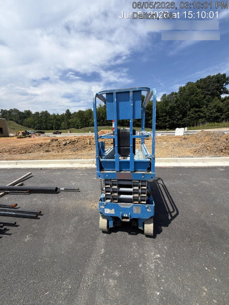2019 Genie GS-1930 Fixed Rails with Chain Entry