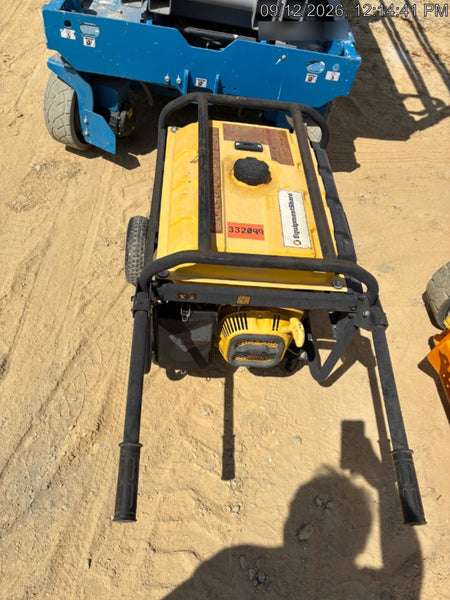 2023 Atlas Copco P6500W 5.5kW, AC390FD Gasoline Engine, Wheel & Handle Kit, (2) 120V Duplex 15A + (1) 120/240V 30A Twist Lock