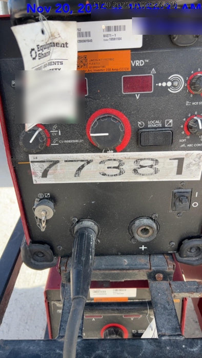 2020 LINCOLN ELECTRIC FLEXTEC 350X