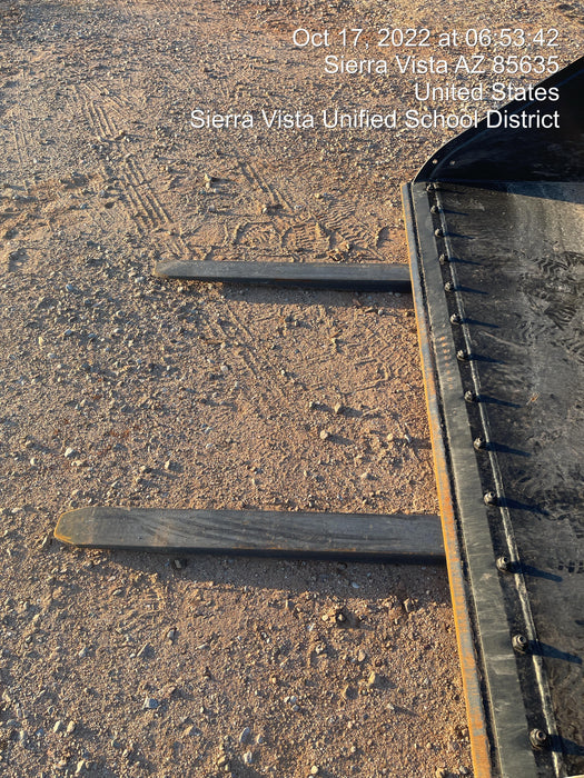 2021 FEMA 72" Skid Steer Forks FEMA