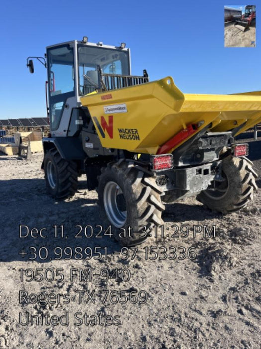 2024 WACKER NEUSON DV604 Cab Standard Tires