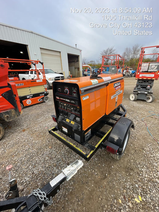 2021 Lincoln Electric Vantage 322 Vantage 322 Ready Pak 3 w/ Decals, ORANGE (includes trailer, cable rack, fender light kit) NO Telematics