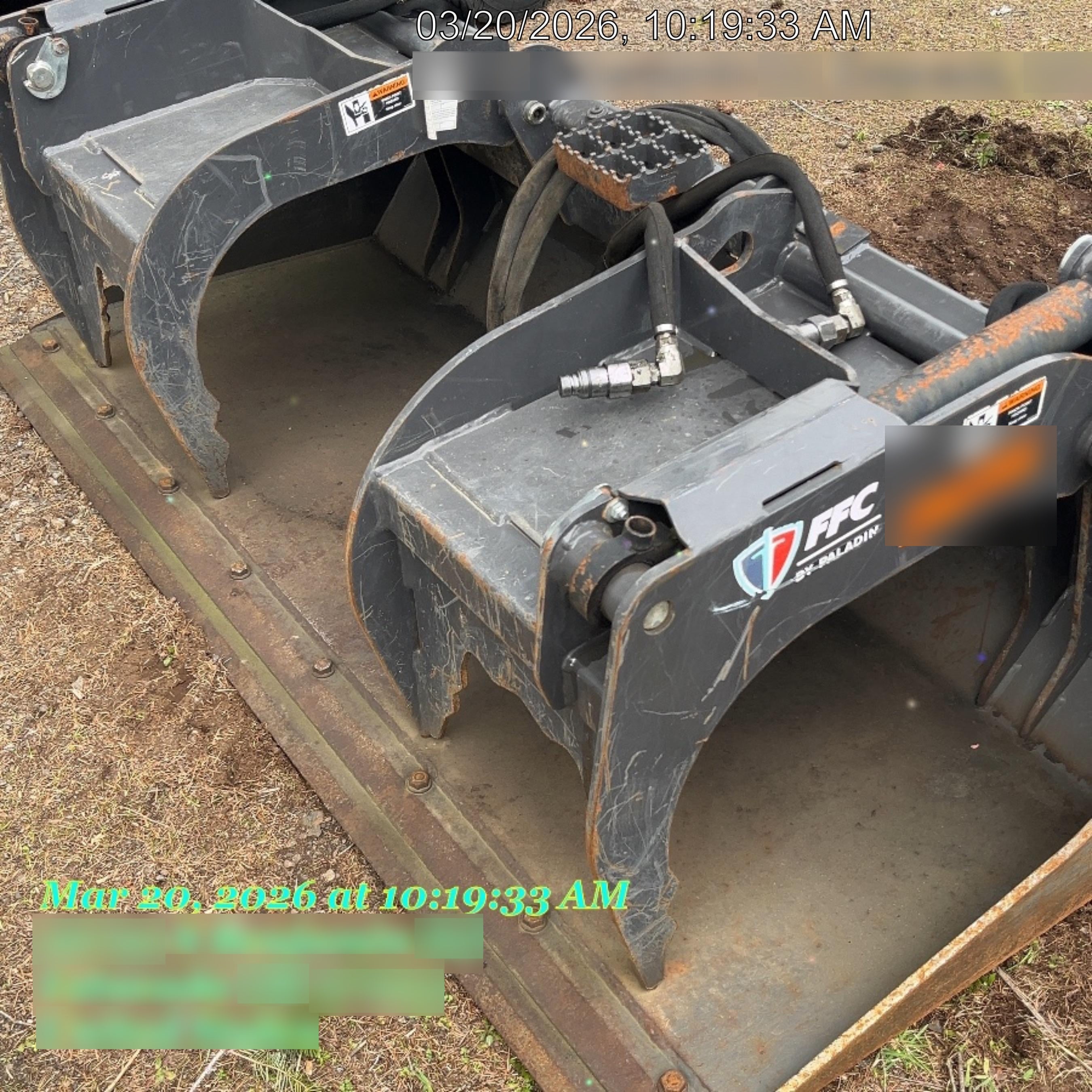 2020 PALADIN UTILITY GRAPPLE 11876-0022