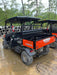 2020 Kubota RTV-X1140W-H 4WD utility cart -LED strobe -Windshield tempered glass -Plastic canopy -Wire harness kit -Backup alarm