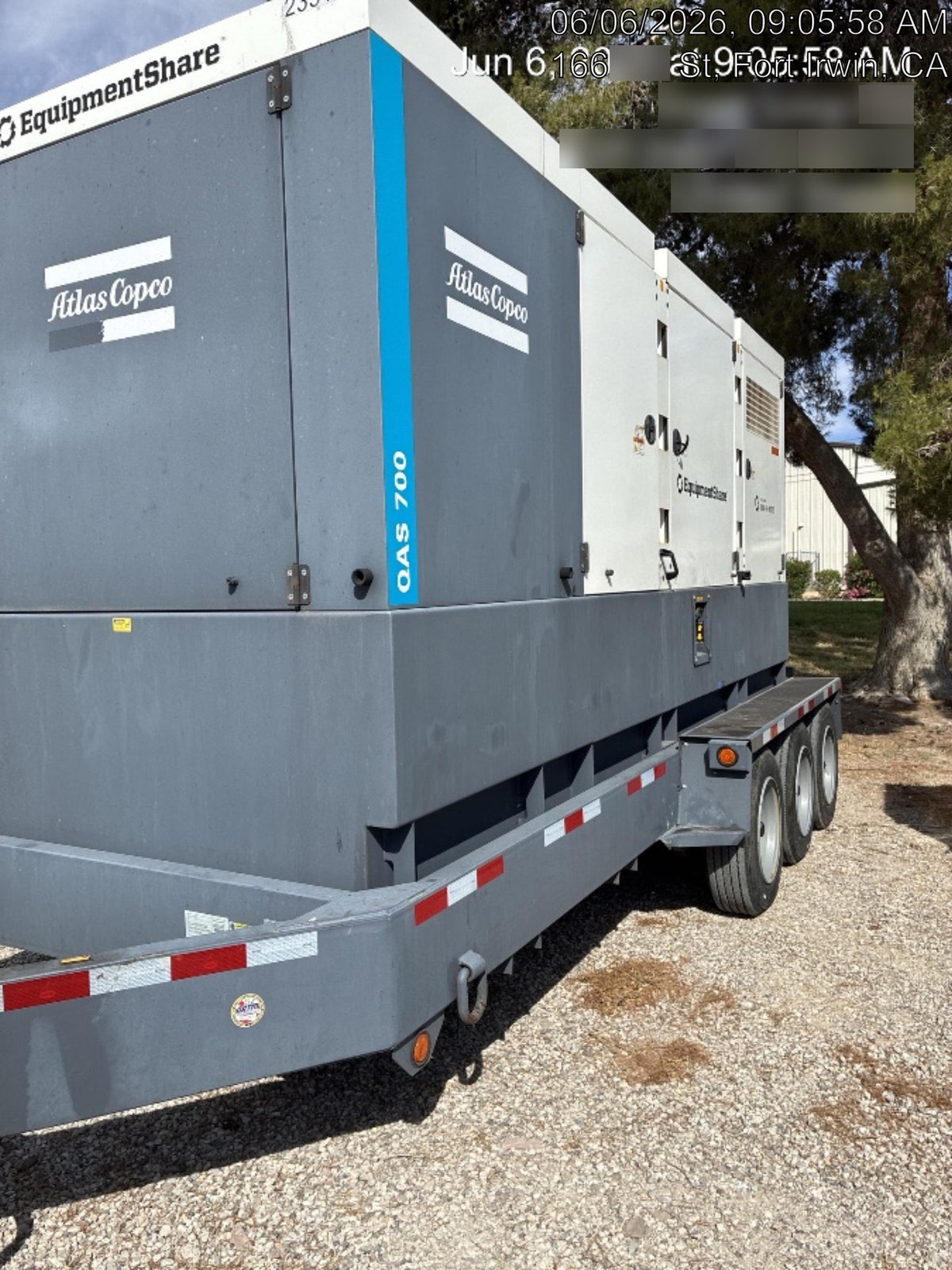 2022 ATLAS COPCO QAS 700