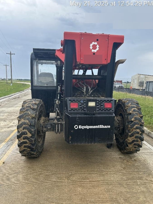 2019 Manitou MTA12042 Cab/Heat/Air, 120 HP, Solid Tires, Work Lights, Lift Hook, Auxiliary Hydraulics 66" Carriage and 60" Forks