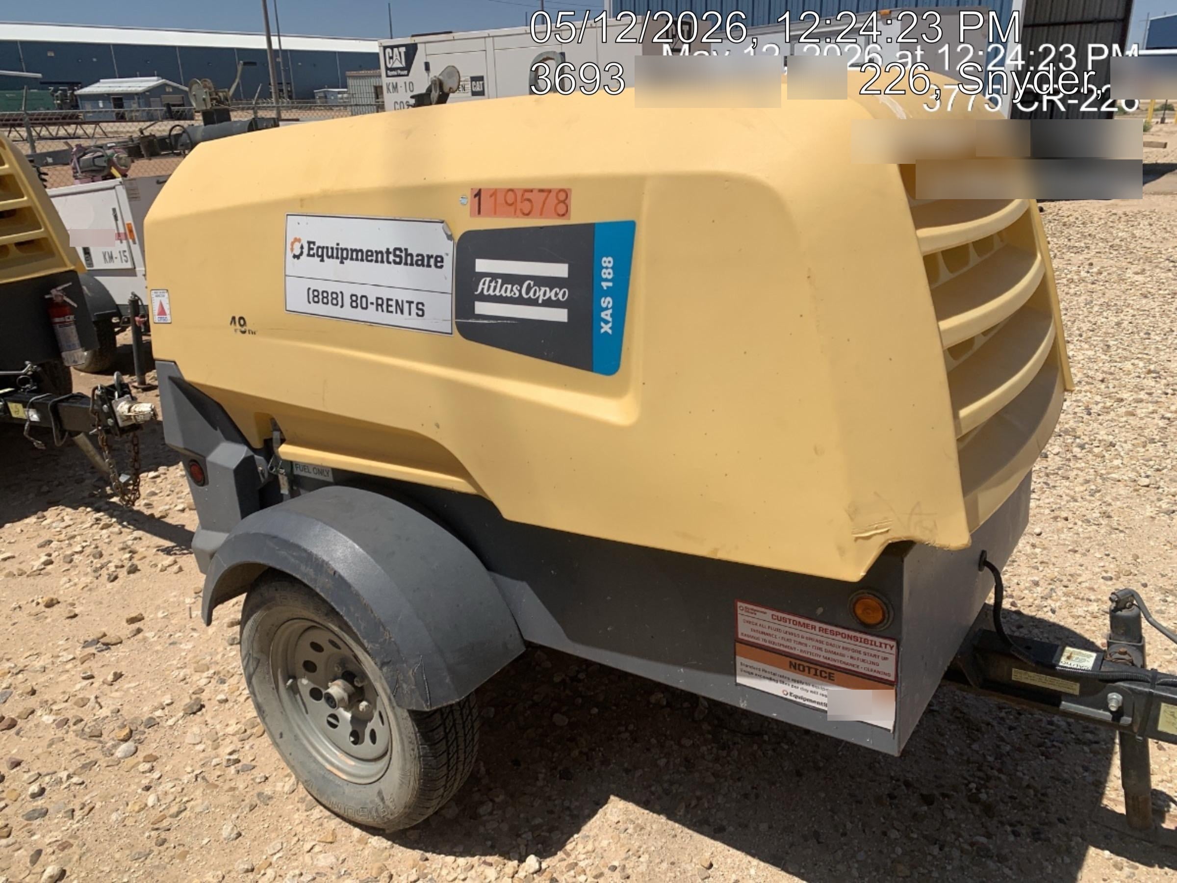 2020 ATLAS COPCO XAS188