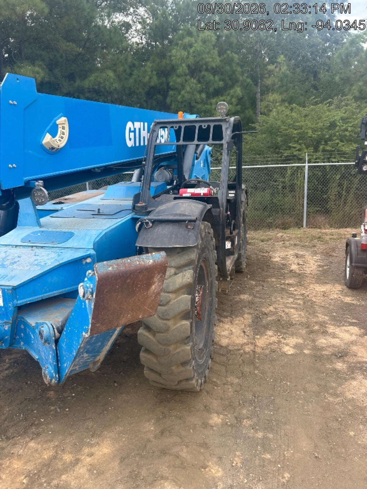 2017 Genie GTH-1056 Genie GTH1056, Solid Tires, 60" carriage, Light Kit, Open ROPS
