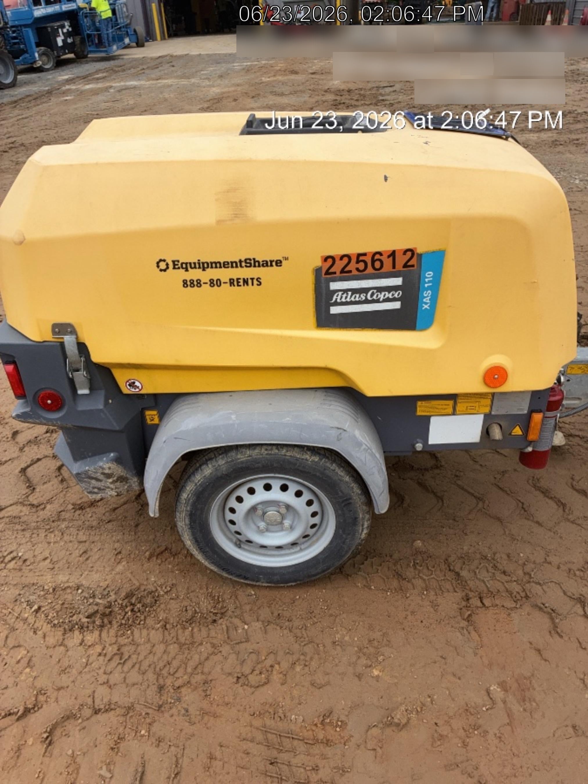 2022 ATLAS COPCO XAS 110