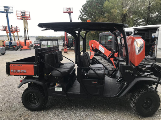Kubota RTV-X1140W-H 4WD, LED Strobe, Windshield Acrylic Clear, Plastic Canopy, Wire Harness Kit, Backup Alarm