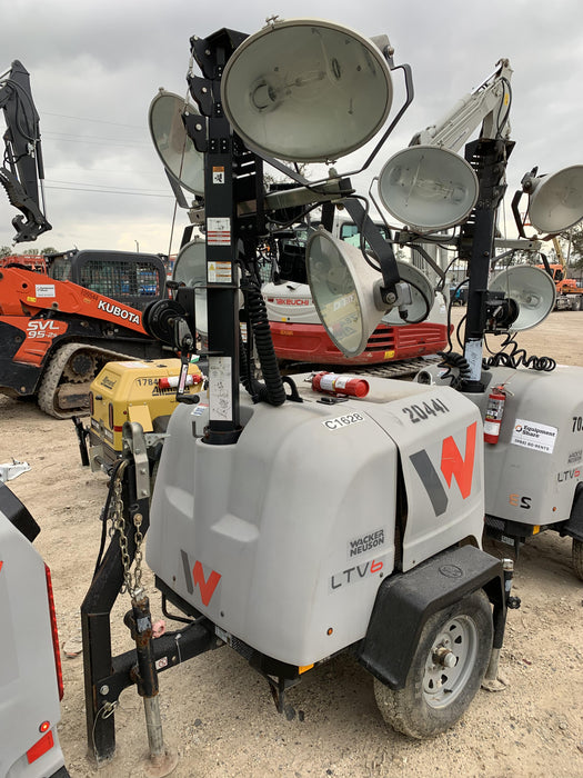 2018 Wacker Neuson LTV6L-MH Wacker Neuson LTV6L Mobile Light Tower w/Fuel Level Sensor Installed