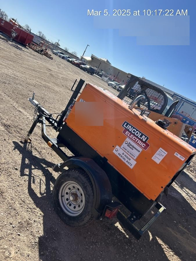 2023 Lincoln Electric LE400 Kubota V1505, Trlr, Cable Rack, Light Kit, ES Decals, T3
