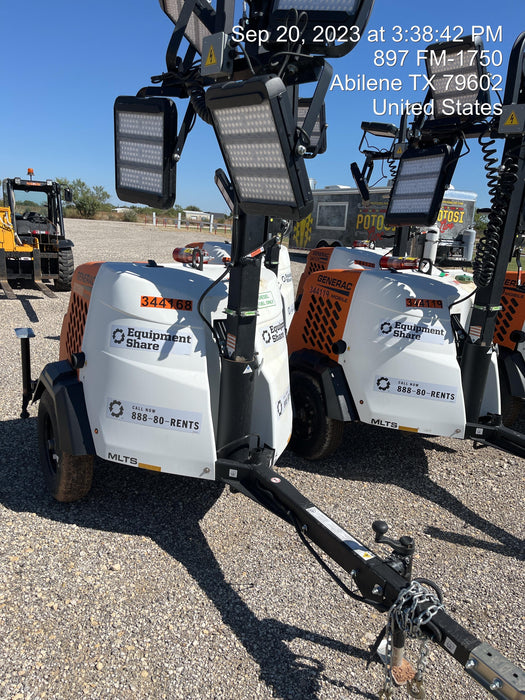 2023 Generac MLT2 Diesel, Flex Switch 120V Input, Powerzone Controller, (4) 320W LED Lights, 4kW Generator, 39.9 Gal Fuel Tank, 2" Ball, T3