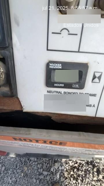 2019 Wacker Neuson LTV6L-MH Mobile Light Tower w/Fuel Level Sensor Installed