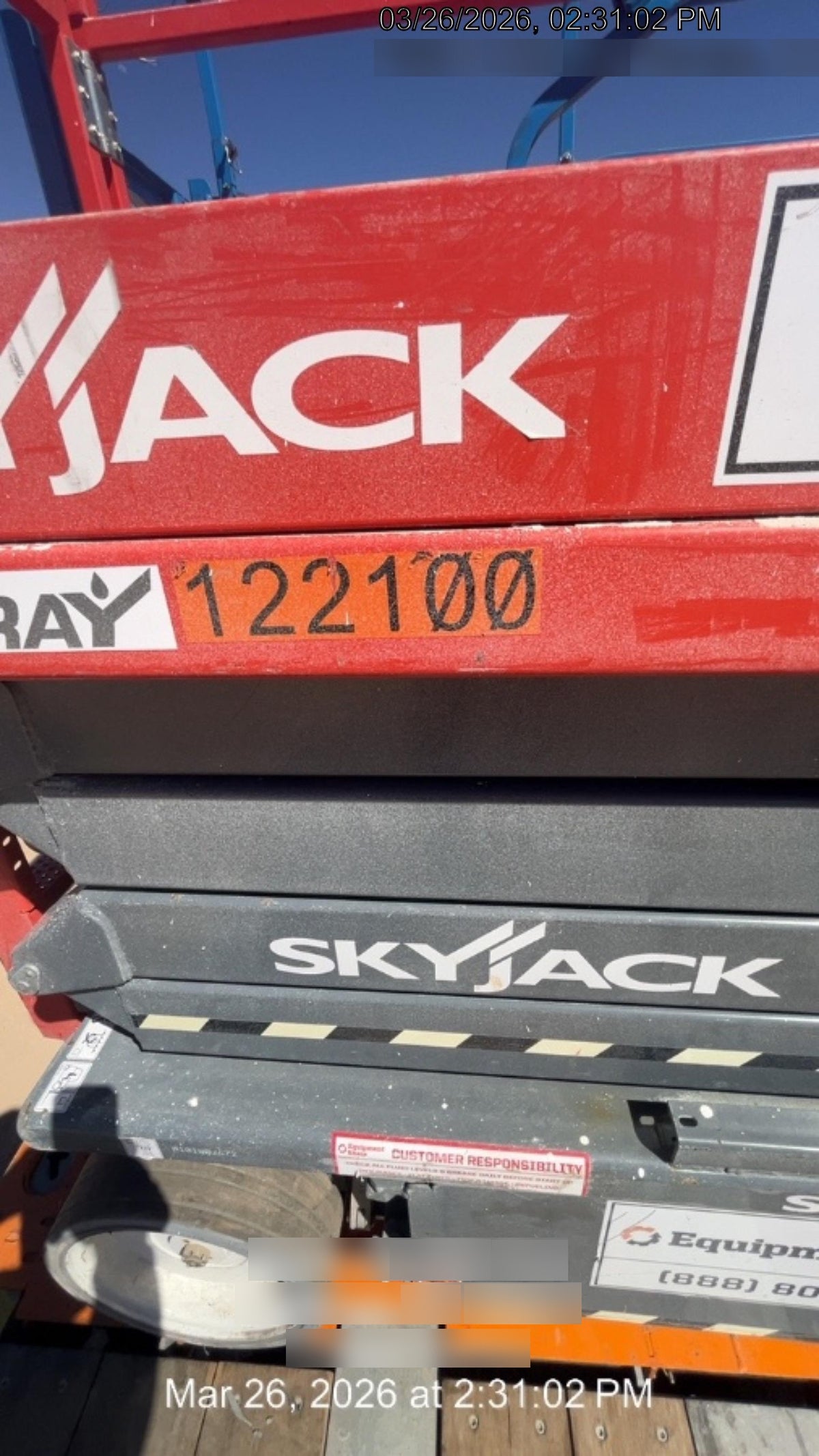 2021 SKYJACK SJIII-3226
