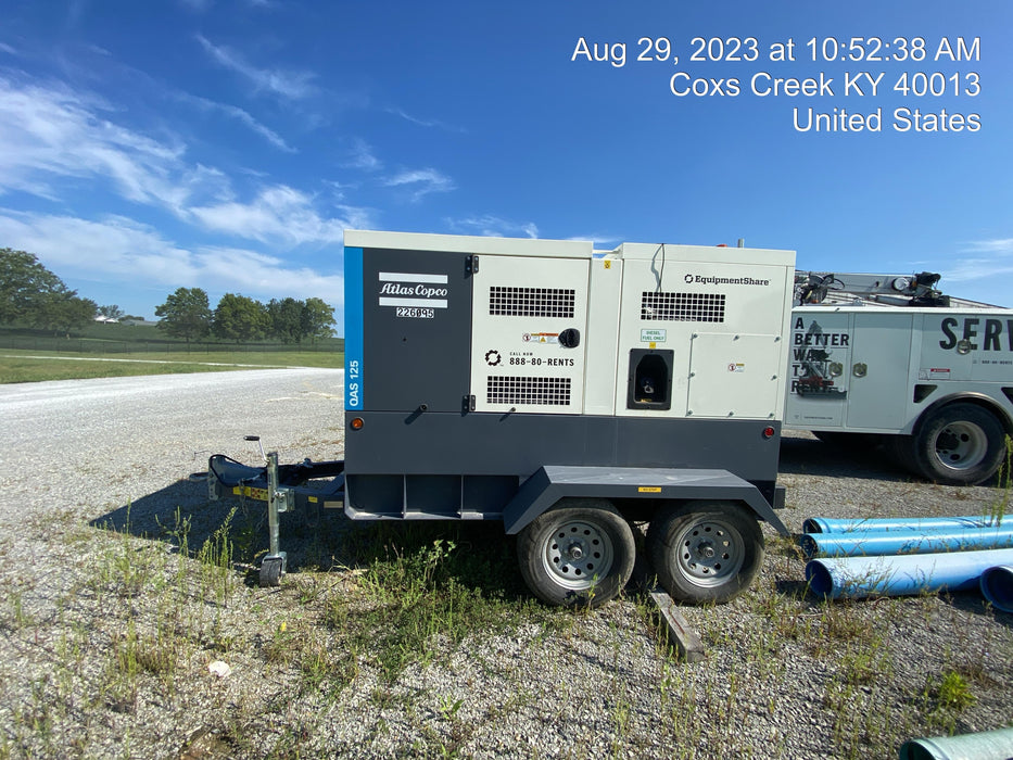 2022 ATLAS COPCO QAS 125
