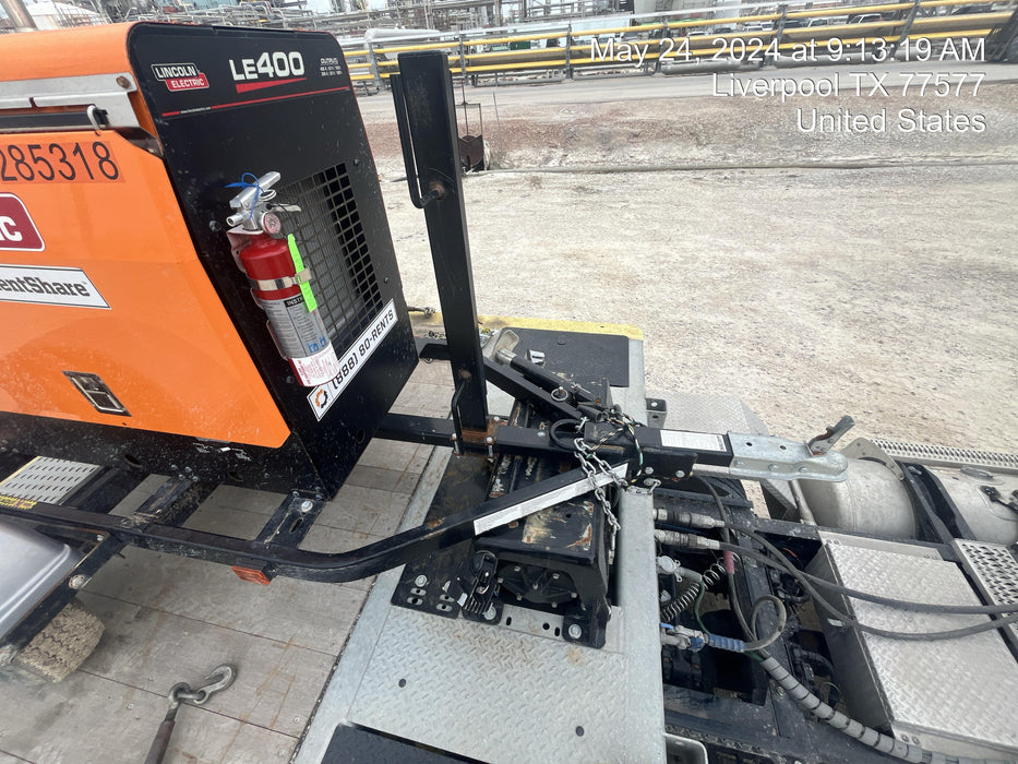 2022 Lincoln Electric LE400 Kubota V1505, Trlr, Cable Rack, Light Kit, ES Decals, T3