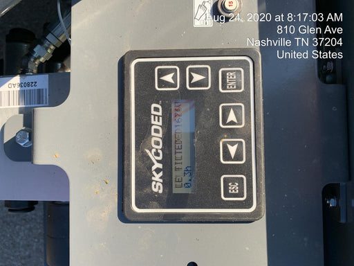 2020 Skyjack SJIII-3226 Solid NM Tires, Half height spring hinged entry gate, Dual Beacons