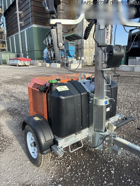 2024 Wanco WLTT-4MM4K Diesel, Deep Sea Controller, Shore Power Plug, Auto Start, (4) 350W LED Floodlights, 4kW Generator, 60 Gal Fuel Tank, 2" Ball, T3