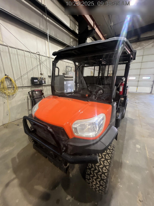 2021 Kubota RTV-X1140W-H Plastic Canopy, Windshield Acrylic Clear, LED Strobe Light, Wire Harness Kit, Back up Alarm