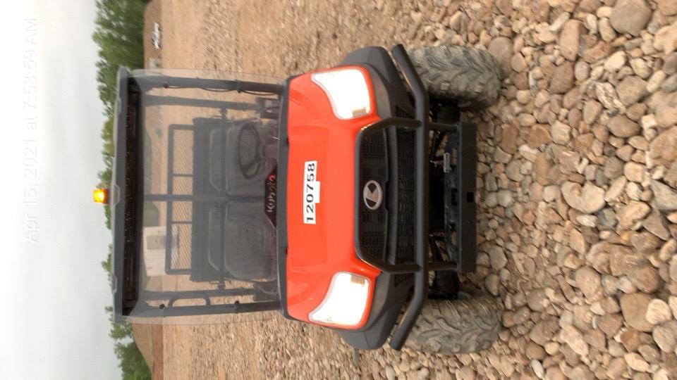 Kubota RTV-X1140WL-AS 4WD, LED Strobe, Windshield Acrylic Clear, Plastic Canopy, Wire Harness Kit, Backup Alarm, Bed Liner