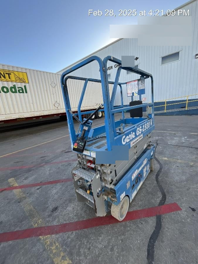 2018 Genie GS-1930 Genie GS-1930 w/Fixed Rail, Chain Entry