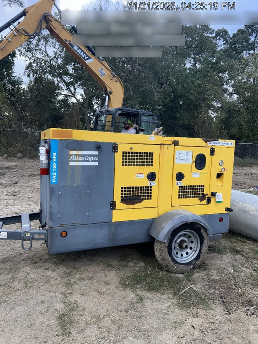 2020 ATLAS COPCO PAS 150 HF CS Enclosed