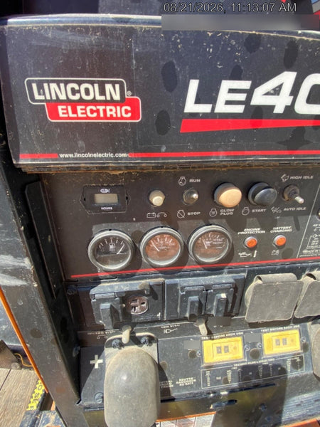 2023 Lincoln Electric LE400 Kubota V1505, Trlr, Cable Rack, Light Kit, ES Decals, T3