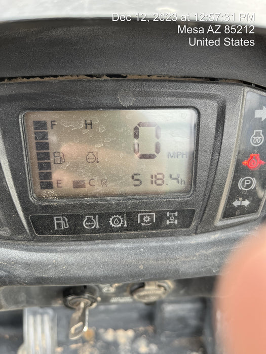 2022 Kubota RTV-X1140W-H Plastic Canopy, Windshield Acrylic Clear, LED Strobe Light, Wire Harness Kit, Back up Alarm