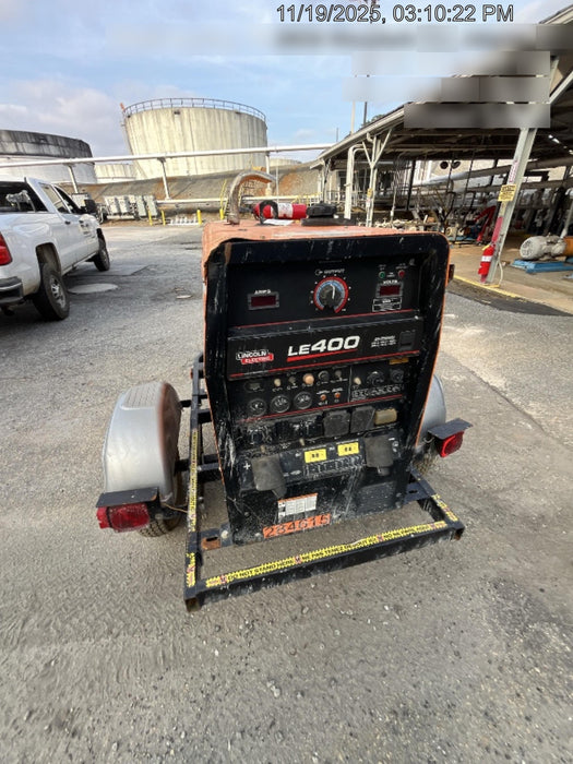 2021 Lincoln Electric Air Vantage 566 Air Vantage 566X Ready Pak 3 (includes trailer, cable rack, fender light kit); no telematics