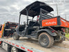 Kubota RTV-X1140W-H Plastic Canopy, Windshield Acrylic Clear, LED Strobe Light, Wire Harness Kit, Back up Alarm