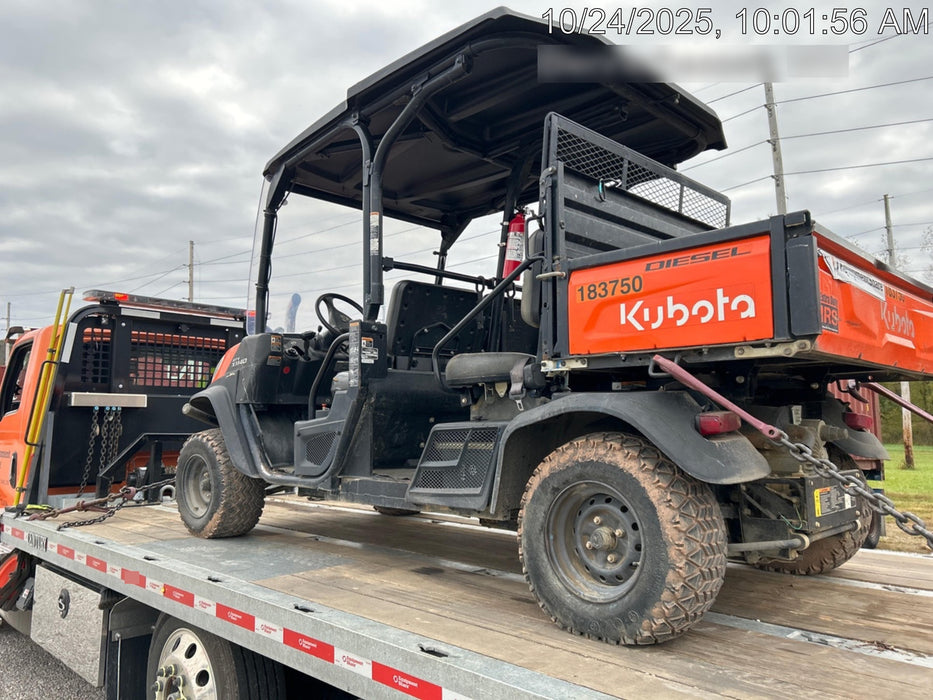 Kubota RTV-X1140W-H Plastic Canopy, Windshield Acrylic Clear, LED Strobe Light, Wire Harness Kit, Back up Alarm