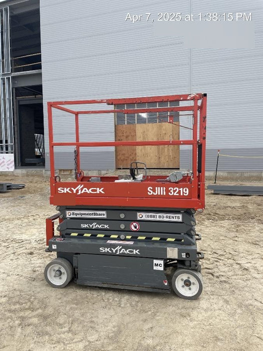 2016 Skyjack SJIII-3219 Standard Rental Specs