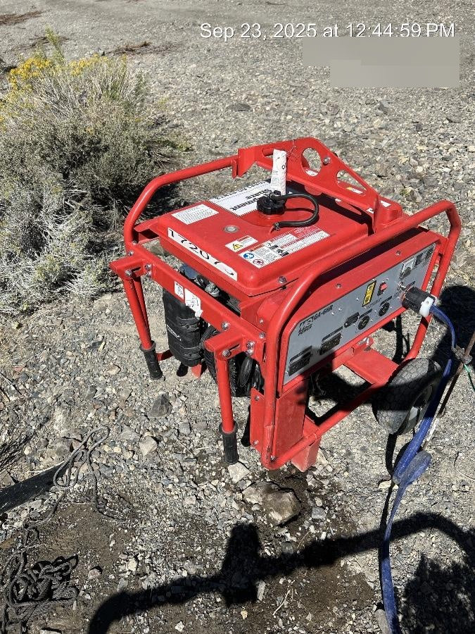 2021 Multiquip GA6HR Gen 6kW Honda GX340 GFCI
Wheel Kit