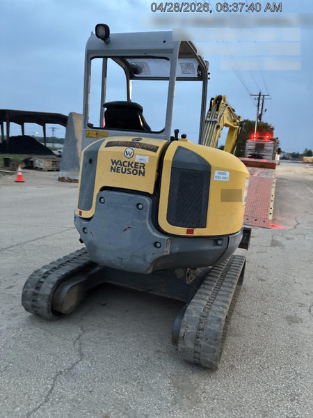 2018 WACKER NEUSON EZ38
