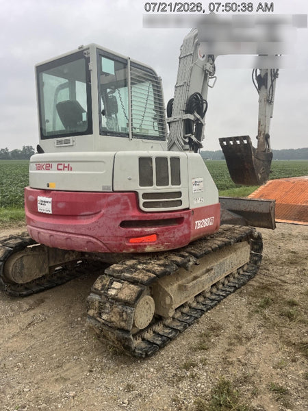 2016 TAKEUCHI TB280FR