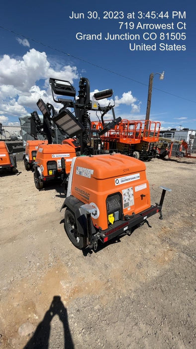 2023 Generac MLT2 Diesel, Flex Switch 120V Input, Powerzone Controller, (4) 320W LED Lights, 4kW Generator, 39.9 Gal Fuel Tank, 2" Ball, T3