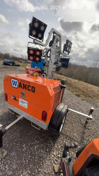2024 Wanco WLTT-4MM4K Diesel, Deep Sea Controller, Shore Power Plug, Auto Start, (4) 350W LED Floodlights, 4kW Generator, 60 Gal Fuel Tank, 2" Ball, T3