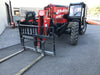 2020 Manitou MTA10055 Cab/Heat/Air, LED Work Lights, Solid Tires, Lift Hook, Beacon, Auxiliary Hydraulics w/66" Carriage and 60" Forks