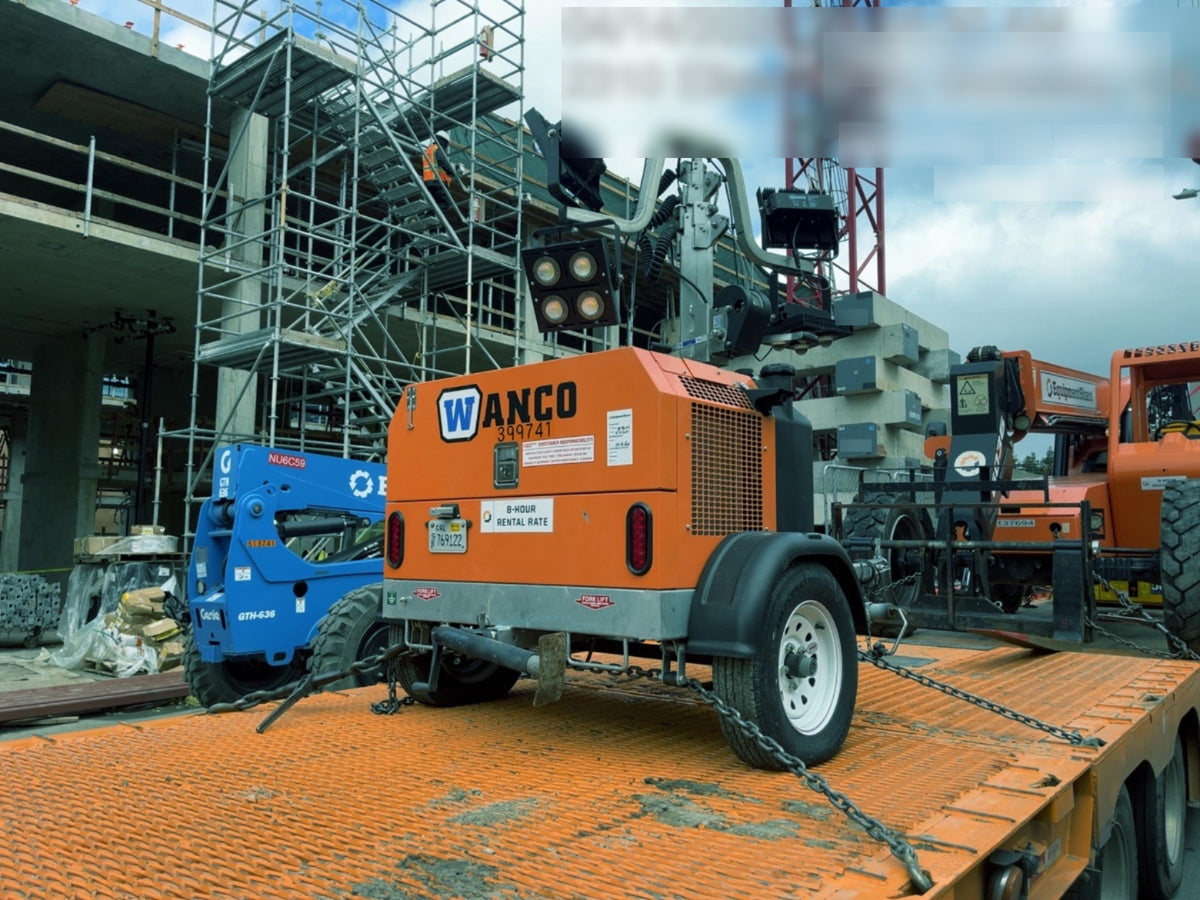 2024 Wanco WLTT-4MM4K Diesel, Deep Sea Controller, Shore Power Plug, Auto Start, (4) 350W LED Floodlights, 4kW Generator, 60 Gal Fuel Tank, 2" Ball, T3