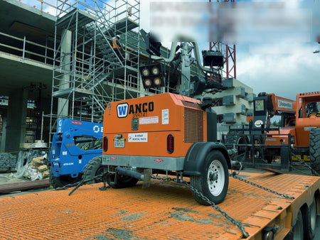 2024 Wanco WLTT-4MM4K Diesel, Deep Sea Controller, Shore Power Plug, Auto Start, (4) 350W LED Floodlights, 4kW Generator, 60 Gal Fuel Tank, 2" Ball, T3