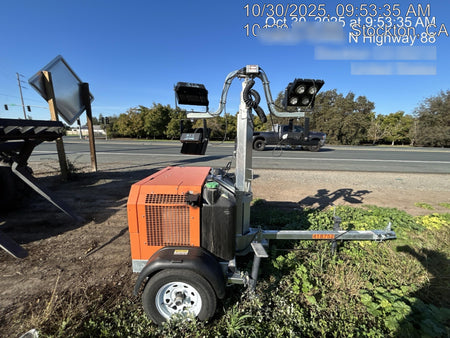 2024 Wanco WLTT-4MM4K Diesel, Deep Sea Controller, Shore Power Plug, Auto Start, (4) 350W LED Floodlights, 4kW Generator, 60 Gal Fuel Tank, 2" Ball, T3